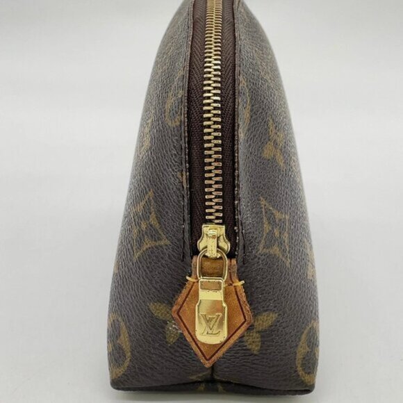 LOUIS VUITTON Monogram Pochette Cosmetic Pouch W/Dust Bag 125-092425 - Picture 6 of 12